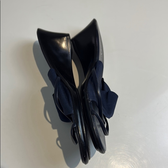 Italian Shoemakers Blue Sandals Minimalist Design size 10 women's - Picture 4 of 5